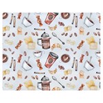 Coffee Mania Caffeine Premium Plush Fleece Blanket (Medium)