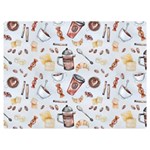 Coffee Mania Caffeine Two Sides Premium Plush Fleece Blanket (Baby Size)