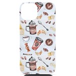 Coffee Mania Caffeine iPhone 14 Black UV Print Case