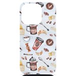 Coffee Mania Caffeine iPhone 14 Pro Black UV Print Case