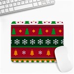 Christmas Time Pattern Christmas Ornament Small Mousepad