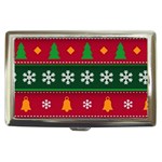 Christmas Time Pattern Christmas Ornament Cigarette Money Case