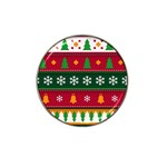 Christmas Time Pattern Christmas Ornament Hat Clip Ball Marker