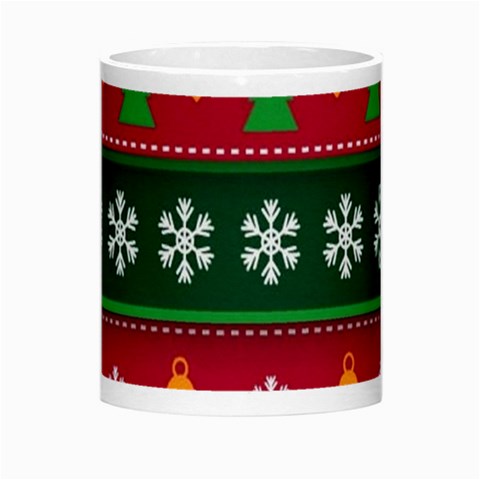 Christmas Time Pattern Christmas Ornament Morph Mug from ArtsNow.com Center