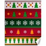 Christmas Time Pattern Christmas Ornament Canvas 16  x 20 