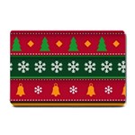 Christmas Time Pattern Christmas Ornament Small Doormat