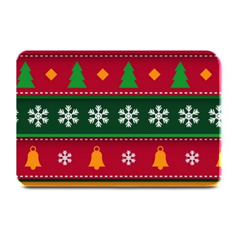 Christmas Time Pattern Christmas Ornament Plate Mats from ArtsNow.com 18 x12  Plate Mat