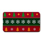 Christmas Time Pattern Christmas Ornament Medium Bar Mat