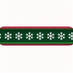 Christmas Time Pattern Christmas Ornament Large Bar Mat