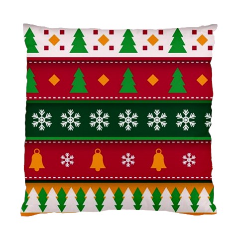 Christmas Time Pattern Christmas Ornament Standard Cushion Case (One Side) from ArtsNow.com Front