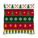 Christmas Time Pattern Christmas Ornament Standard Cushion Case (One Side)