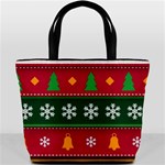 Christmas Time Pattern Christmas Ornament Bucket Bag