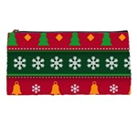 Christmas Time Pattern Christmas Ornament Pencil Case