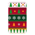 Christmas Time Pattern Christmas Ornament Memory Card Reader (Rectangular)