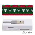 Christmas Time Pattern Christmas Ornament Memory Card Reader (Stick)