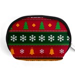 Christmas Time Pattern Christmas Ornament Accessory Pouch (Medium)