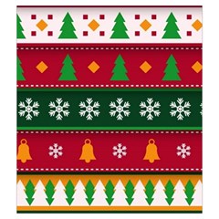 Christmas Time Pattern Christmas Ornament Drawstring Pouch (Medium) from ArtsNow.com Back