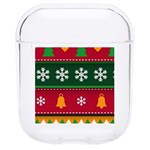 Christmas Time Pattern Christmas Ornament Hard PC AirPods 1/2 Case