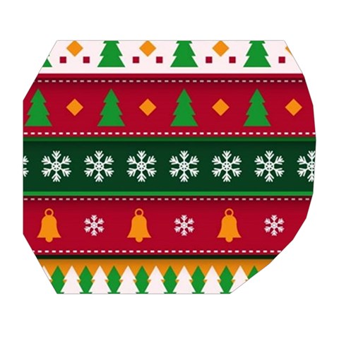 Christmas Time Pattern Christmas Ornament Belt Pouch Bag (Large) from ArtsNow.com Tape