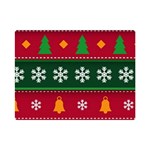 Christmas Time Pattern Christmas Ornament Premium Plush Fleece Blanket (Mini)