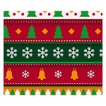 Christmas Time Pattern Christmas Ornament Premium Plush Fleece Blanket (Small)