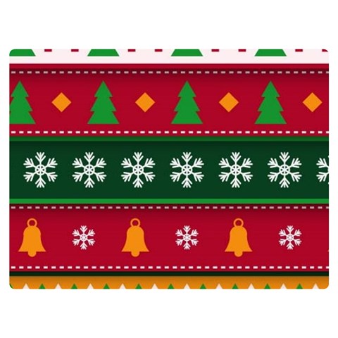 Christmas Time Pattern Christmas Ornament Premium Plush Fleece Blanket (Extra Small) from ArtsNow.com 40 x30  Blanket Front