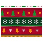 Christmas Time Pattern Christmas Ornament Premium Plush Fleece Blanket (Extra Small)