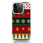 Christmas Time Pattern Christmas Ornament iPhone 14 Pro TPU UV Print Case