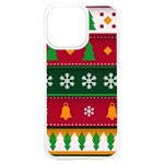 Christmas Time Pattern Christmas Ornament iPhone 15 Plus TPU UV Print Case