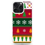 Christmas Time Pattern Christmas Ornament iPhone 15 Pro Max TPU UV Print Case