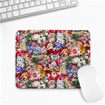 Pattern Kitten Christmas Small Mousepad