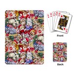 Pattern Kitten Christmas Playing Cards Single Design (Rectangle)