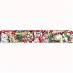 Pattern Kitten Christmas Small Bar Mat