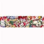 Pattern Kitten Christmas Large Bar Mat