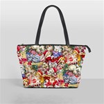 Pattern Kitten Christmas Classic Shoulder Handbag