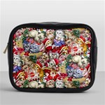 Pattern Kitten Christmas Mini Toiletries Bag (One Side)