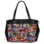 Pattern Kitten Christmas Oversize Office Handbag