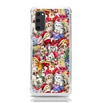 Pattern Kitten Christmas Samsung Galaxy S20 6.2 Inch TPU UV Case