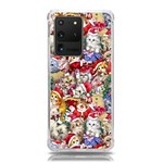 Pattern Kitten Christmas Samsung Galaxy S20 Ultra 6.9 Inch TPU UV Case