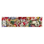 Pattern Kitten Christmas Banner and Sign 4  x 1 