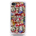 Pattern Kitten Christmas iPhone SE