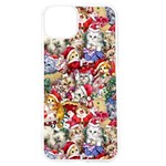 Pattern Kitten Christmas iPhone 15 TPU UV Print Case