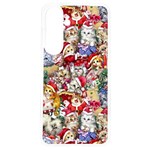 Pattern Kitten Christmas Samsung Galaxy S24 6.2 Inch TPU UV Case