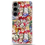 Pattern Kitten Christmas Samsung Galaxy S24 Ultra 6.9 Inch TPU UV Case