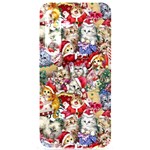 Pattern Kitten Christmas Samsung Galaxy S24 6.2 Inch Black TPU UV Case