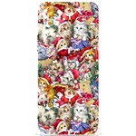 Pattern Kitten Christmas Samsung Galaxy S24 Plus 6.7 Inch Black TPU UV Case