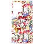 Pattern Kitten Christmas Samsung Galaxy S24 Ultra 6.9 Inch Black TPU UV Case