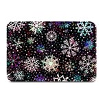 Shiny Winter Snowflake Abstract Christmas Cold Crystal December Plate Mats