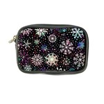 Shiny Winter Snowflake Abstract Christmas Cold Crystal December Coin Purse