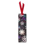 Shiny Winter Snowflake Abstract Christmas Cold Crystal December Small Book Marks